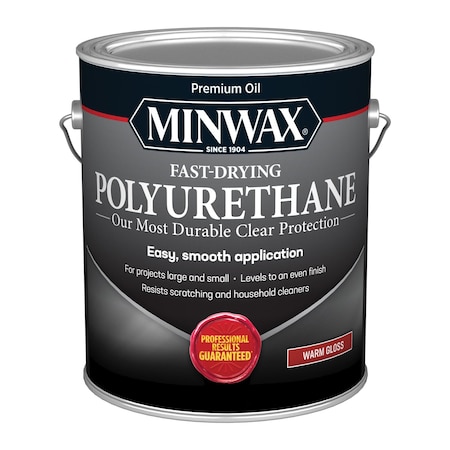 Minwax Minwax Gloss Clear Oil-Based Fast-Drying Polyurethane 1 gal 319000000